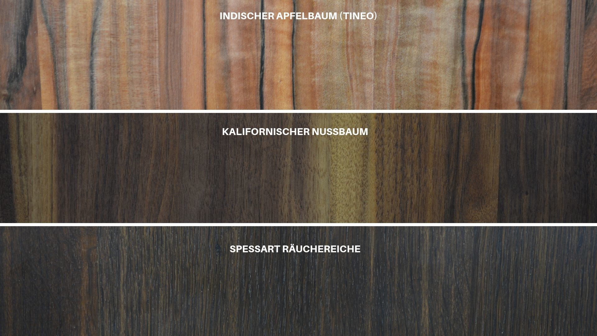 Holzsorten